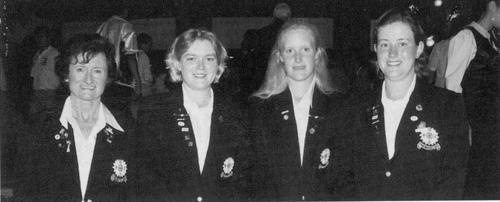 Sally Barber, Mhairi Mckay, Janice Moodie, Elaine Ratcliffe